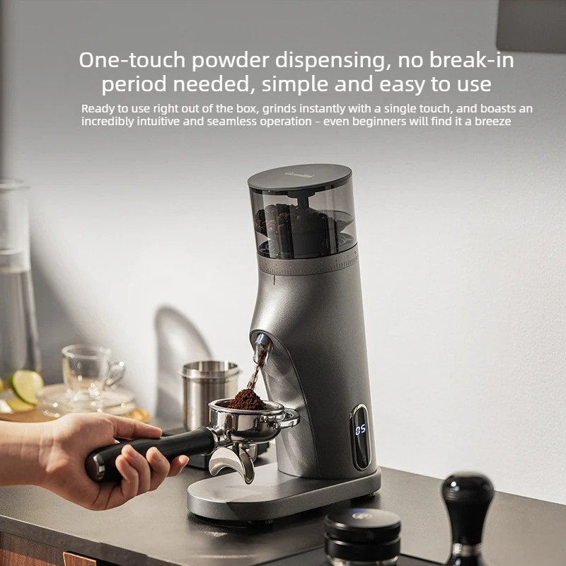 Coffee Grinder Burr Flat - Gemilai 9010C 220V 150W Elektryczny młynek