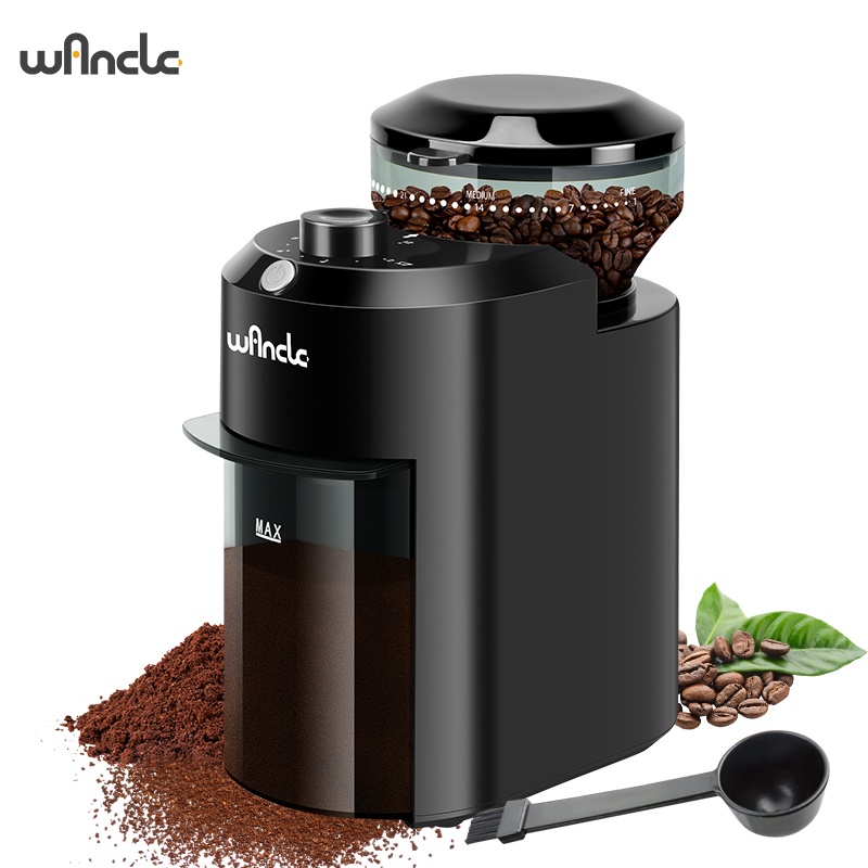 Coffee Grinder Burr Flat - Automatyczny młynek do kawy Wancle z
