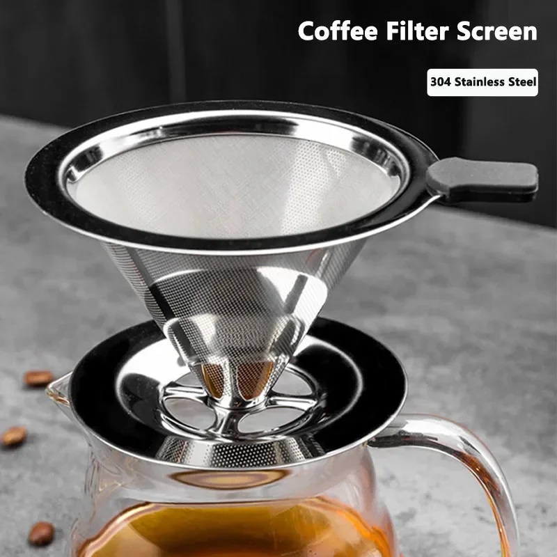 Coffee Equipment Holder - Przenośny filtr do kawy ze stali