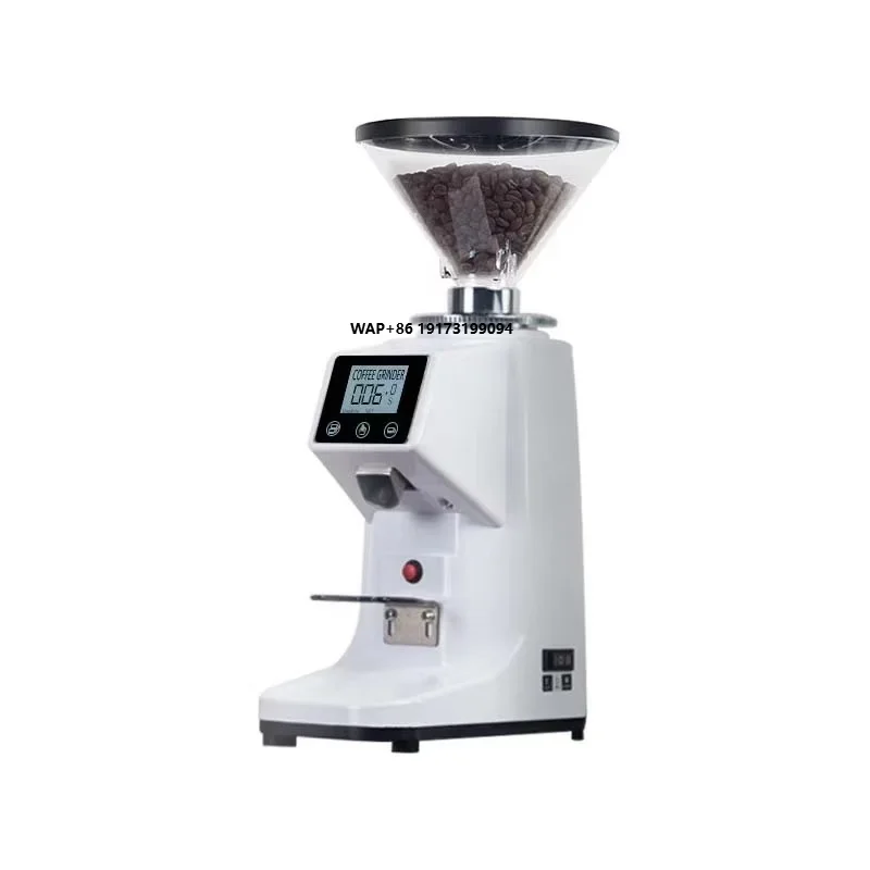 Coffee Grinder Burr Flat - Profesjonalny automatyczny młynek do kawy z