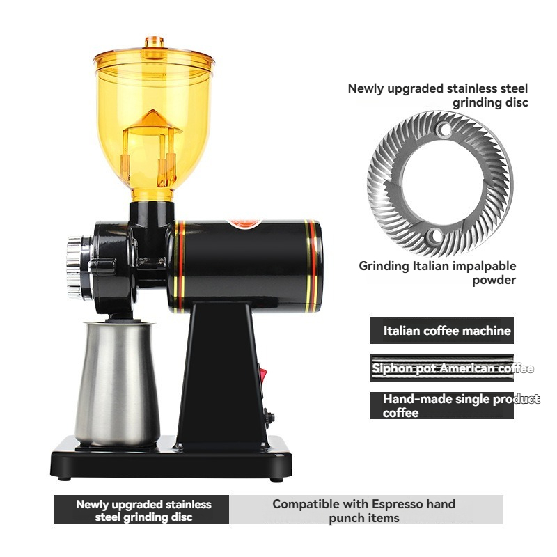 Ulepszony, odporny na zatykani – Coffee Grinder Burr Flat recenzja i cena
