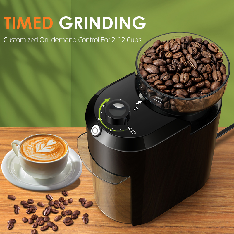 Wancle elektryczny młynek do k – Coffee Grinder Burr Flat recenzja i cena