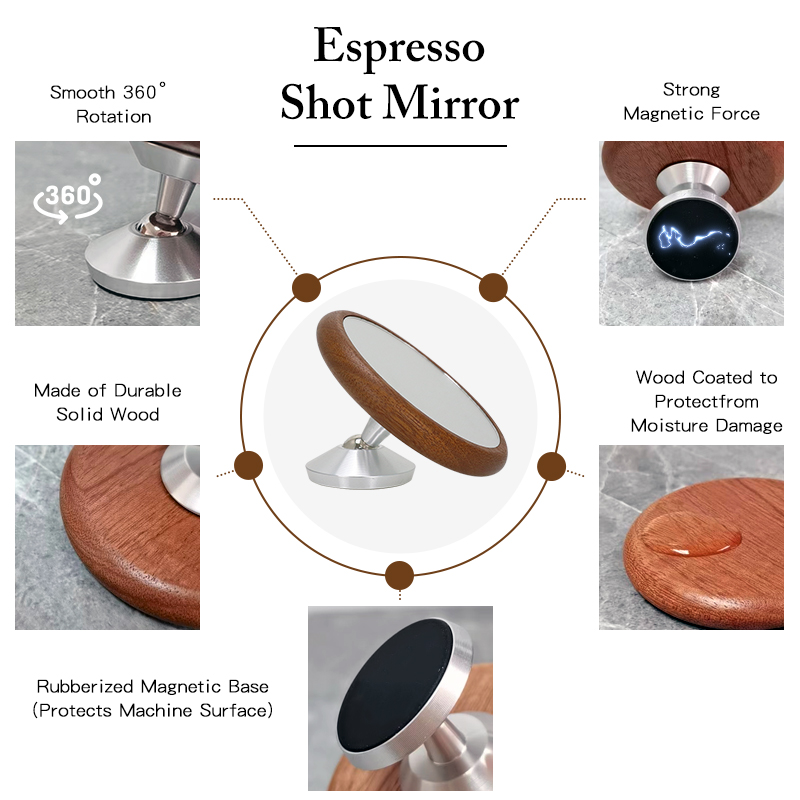 Espresso Shot Mirror Magnetycz – Coffee Equipment Holder recenzja i cena